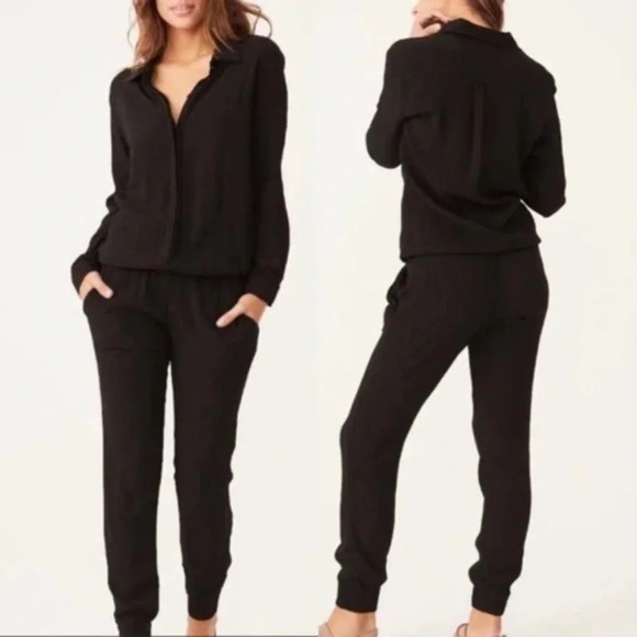 Monrow Classic Black Romper - Picture 2 of 13